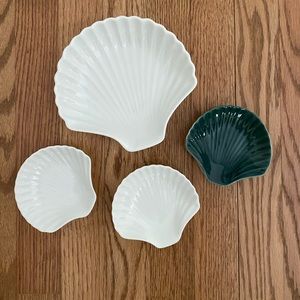 H&M shell decorative bowl/tray (set of 4)
